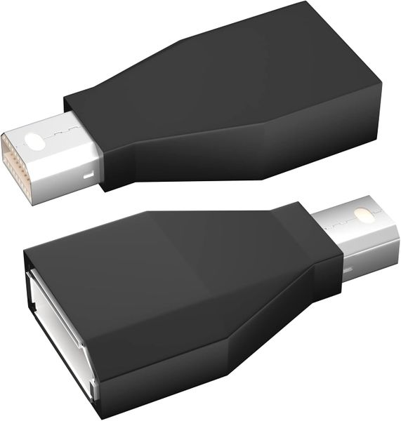 PTech Mini Displayport Male to DisplayPort Female 4K 60Hz Adapter