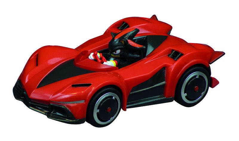 Carrera 1/43 Pull &amp; Speed Sonic Racing (8cm) Shadow Dark Reaper - Red/Black