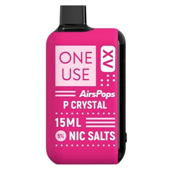 AirsPops Airscream XV 15ml Disposable Vapes - Pink Crystal (Pack of 4)