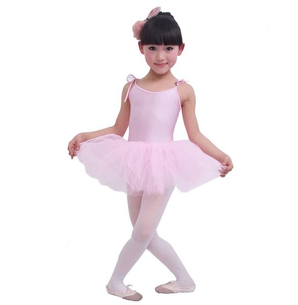 Girls Tutu With Straps - Light Pink
