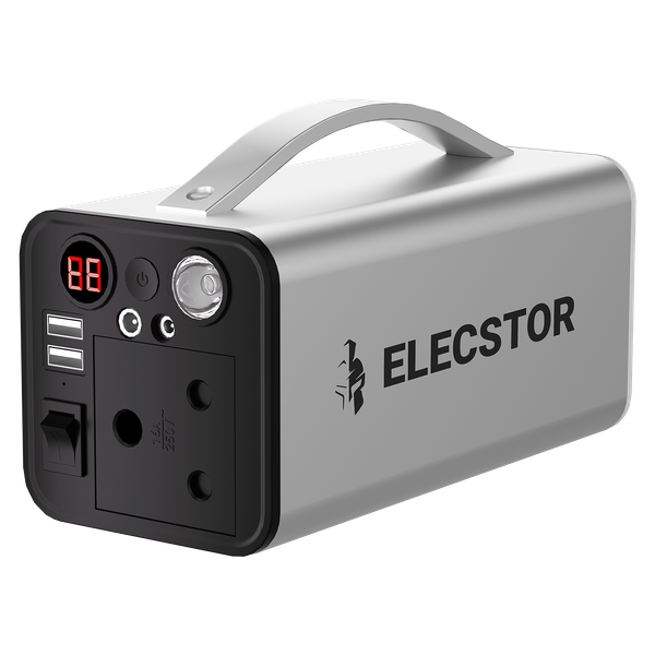 Elecstor CORE 180W 158WH Lithium Power Station + Qualcomm quick charge port