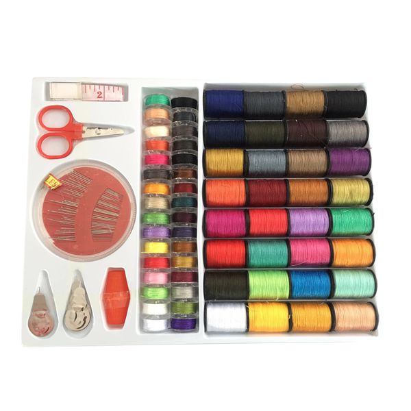 64 Rolls Sewing Thread Bobbin Kit