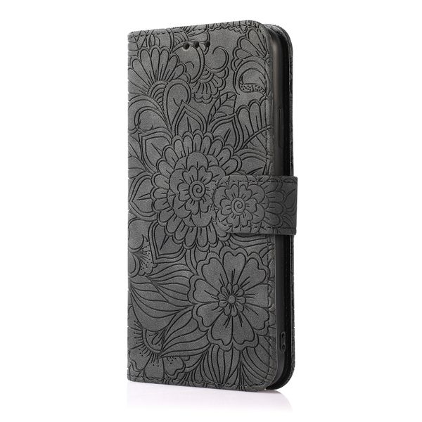 Skin-Feel Embossed Phone Case Compatible with Apple iPhone 11