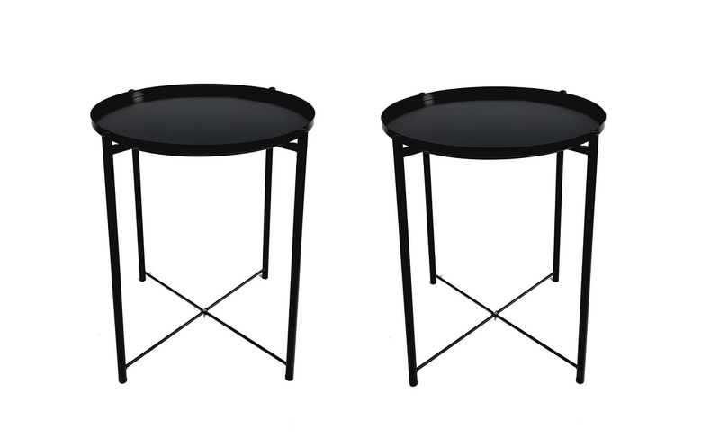 2 x Metal Coffee Tables