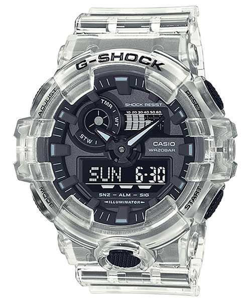 Casio - G-Shock Men's Skeleton Standard - GA-700SKE-7ADR