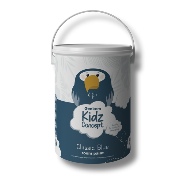 Genkem Kidz Room Paint Kids 5lt Classic Blue