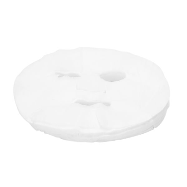 50 Pcs White Cosmetic Enlarged Cotton Facial Mask Sheet for Ladies