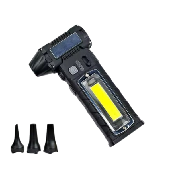 3 in 1 Multifunction Turbo Jet Fan With Vaccuam and Light