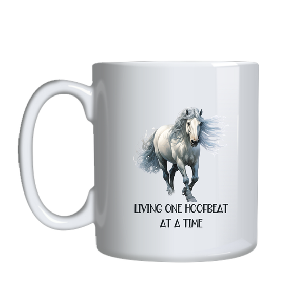 Hoofbeat Coffee Mugs for Horse Lover Trendy Graphic Cup Birthday Present021