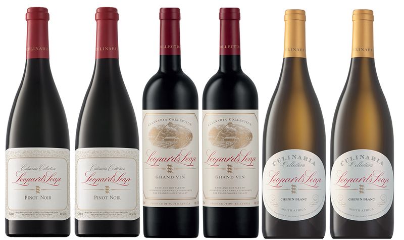 Mixed case of Leopard's Leap Culinaria wines - 6 x 750ml