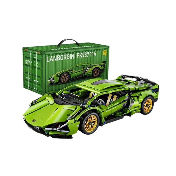 1:14 Scale Sports Car -Building Blocks Set, 1144 Piece- Model Kit