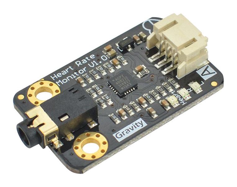 DFRobot (SEN0213) Add-On Board, Heart Rate Monitor (ECG) Sensor Module