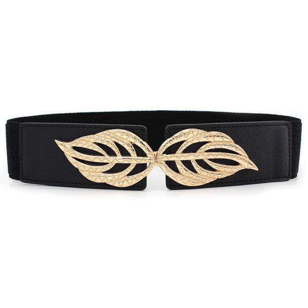 Women Elastic Waist Belt 5cm Wide Stretchable Vintage Cinch Pack of 1
