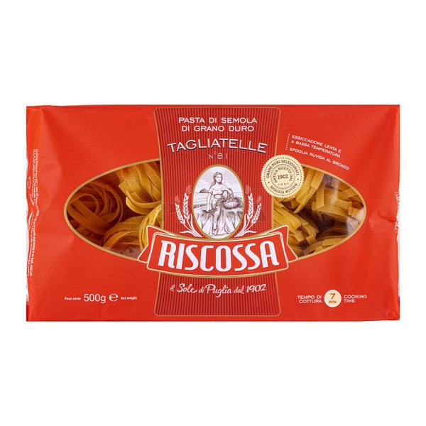 Riscossa - Tagliatelle Semola Pasta 500g