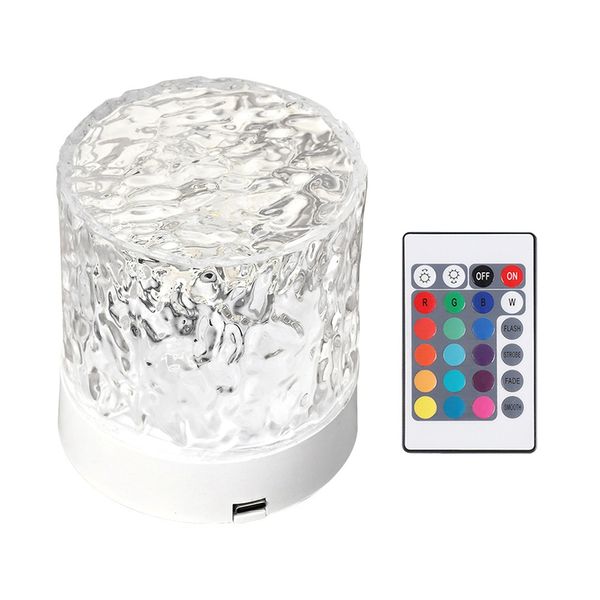 Dynamics Water Ripple RGB LED Music Decorative Light With Remote Control-SD
