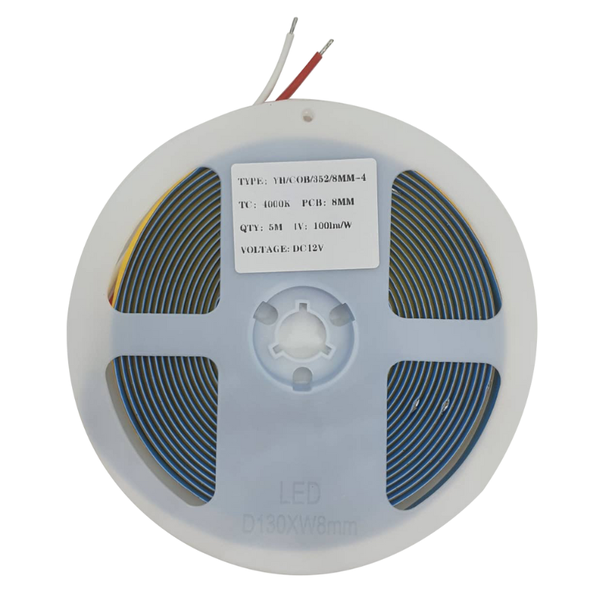 LED COB Strip Light 3000k (5m Roll) 24V