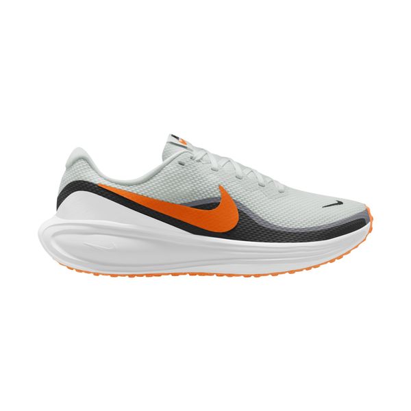 Nike Men's Revolution 8 Road Running Shoes - Off White/Total Orange/Black