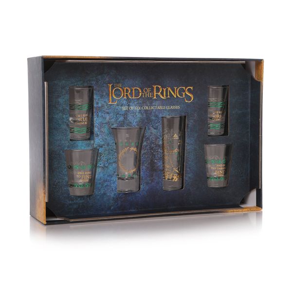 Lord Of The Rings Glass Set (Parallel Import)