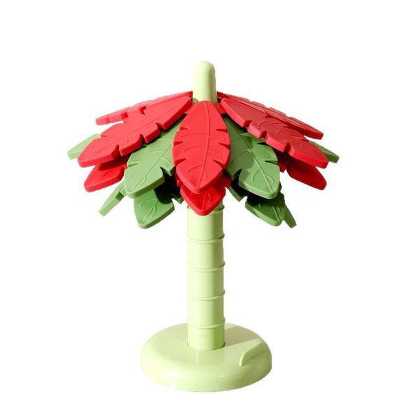 Multifunctional Silicone Pot Holder, Coconut Tree Design, Red &amp; Green