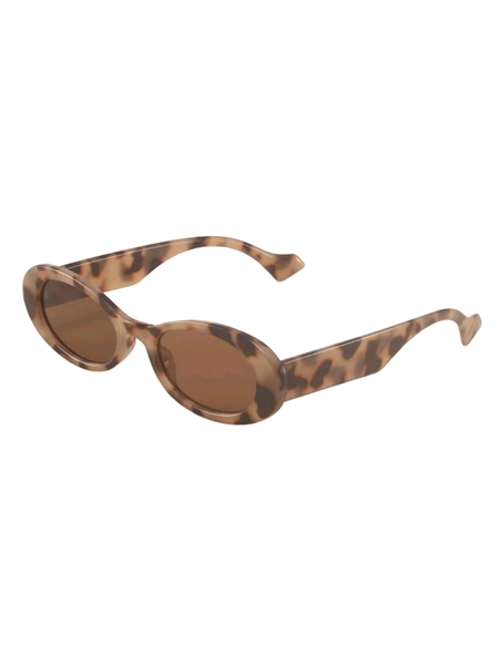 Tortoise Shell Oval Shape Fashion Glasses