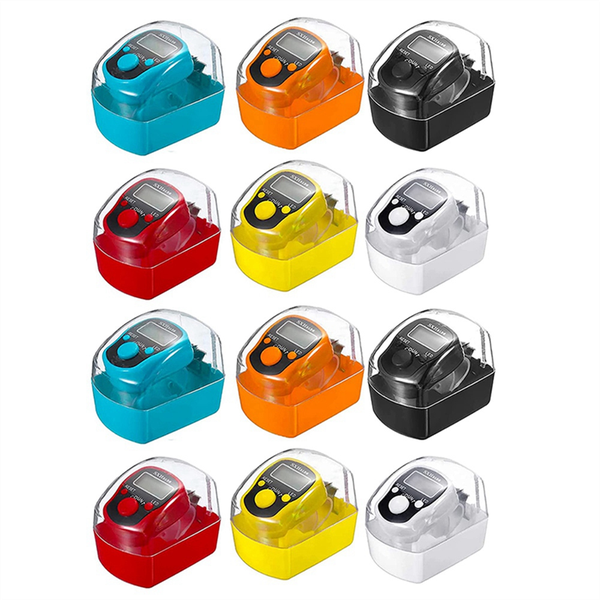 12Pack Digital Tally Finger Counter with LED