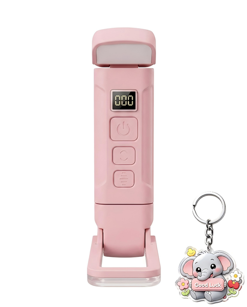 Eye-Care LED Book Light - Dimmable Clip-on Reading Light, USB Rechargeable