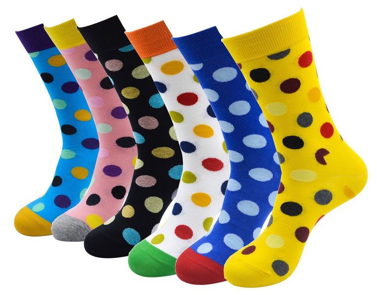 6-Pack Men's Funky Socks