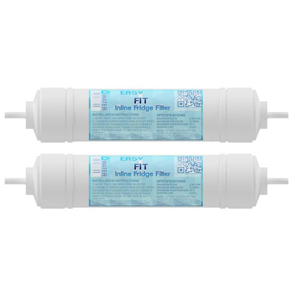 SUPERPURE Easy-fit Generic External Fridge Filter (2-Pack)