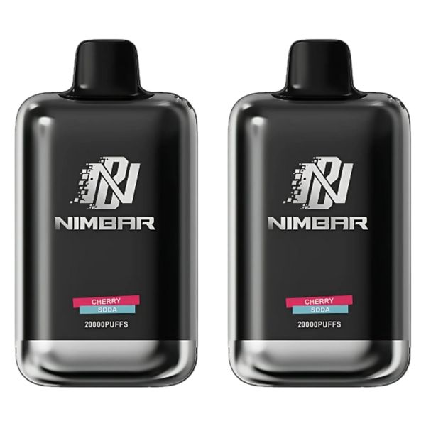 Nimbar 20000 Puffs Disposable Vapes - Cherry Soda (Pack of 5)