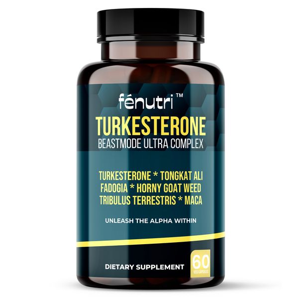 Fenutri - Turkesterone, Horny Goat Weed 6-in-1 Complex, Beast Mode - 60s