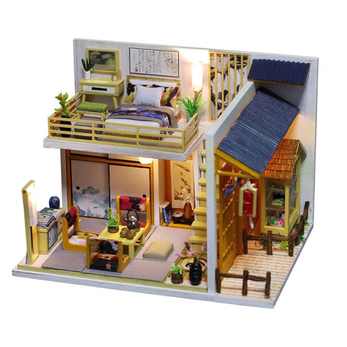 Miniature DIY Doll House Japanese Plain Room Buy Online in South
