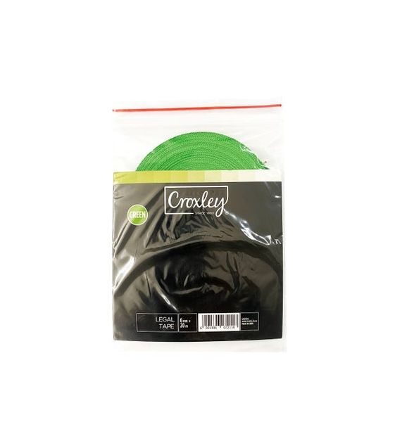 CROXLEY Legal Tape 20m Green Roll
