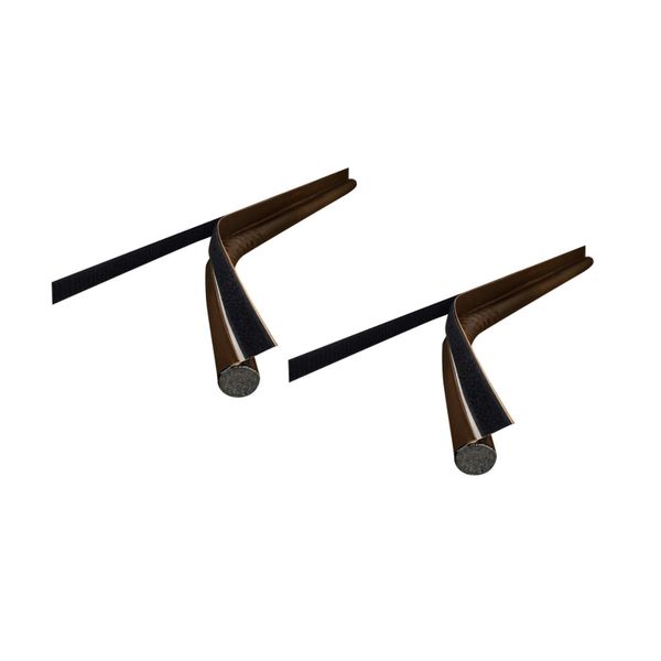 Adjustable 2 Piece Door Draft Stoppers