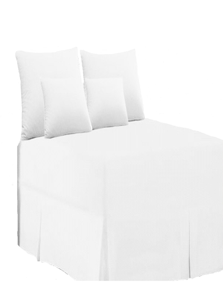 5 Piece White Bed Sheet Set image