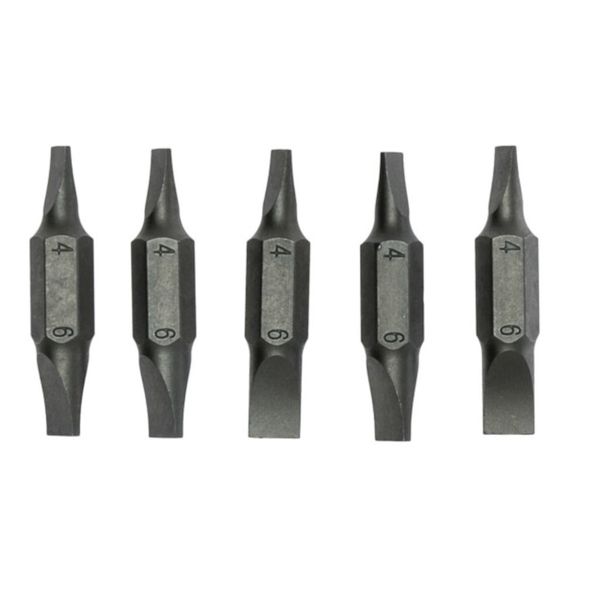 TengTools - 5 Pack Double Sided Bits Flat 4 X 6 MM - FTF32406005