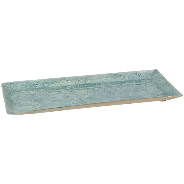 MC - Embossed Rectangular Decor Tray