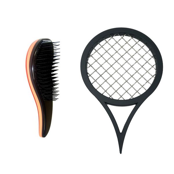 Pro Detangler Brush and Trend Twister Hair Styling Comb