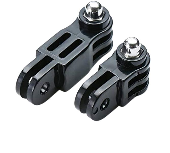 2 Pieces Action Camera Surface Mount Adhesive Adapter for GoPro Hero 3-13
