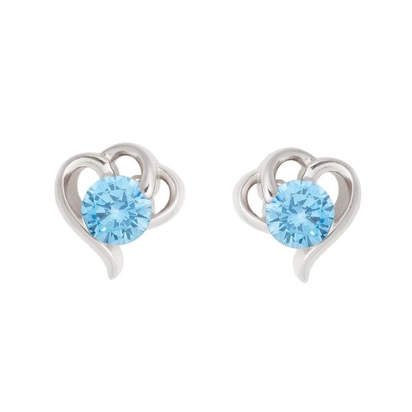 Civetta Spark Valentina 925 Silver Sarring- Aquamarine