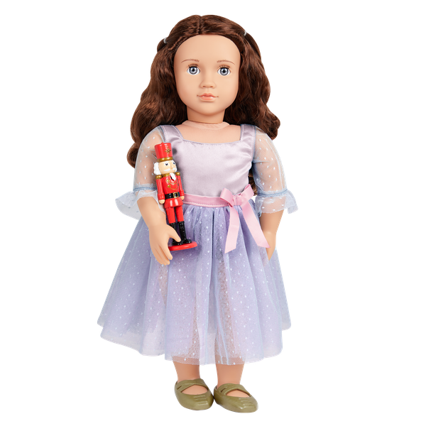Our Generation Classic Doll Clara 18inch Light Brown Hair