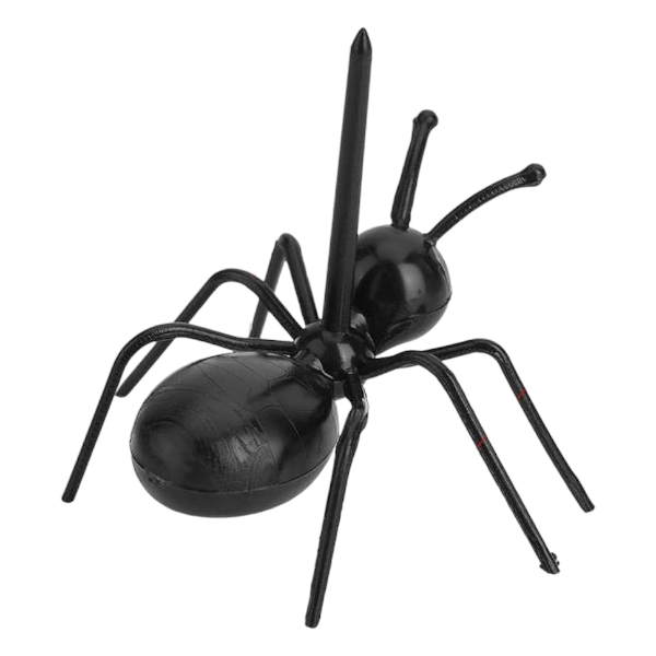 Reusable Ant-Shaped Food Picks Set - Black - Pack of 12