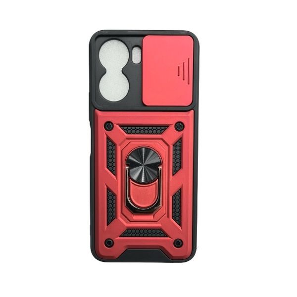 Vivo Y16 Shockproof Case with Sliding Camera Protection