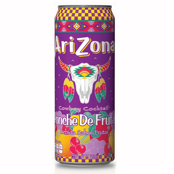 AriZona Fruit Punch 680ml Can - Real Fruit Juice Blend