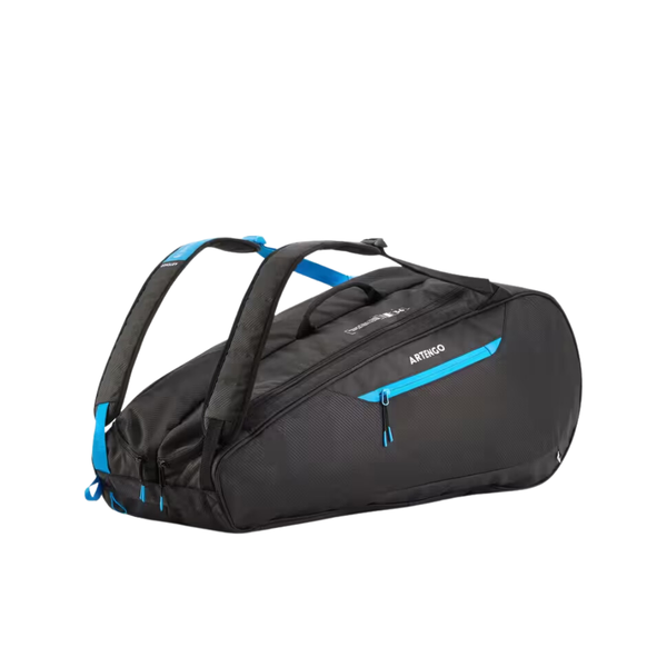 Artengo Tennis Racket Bag L Team - Black/Blue