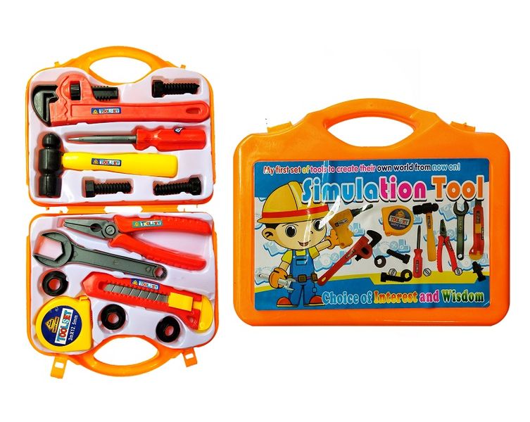 Builder's Tool Case - Play Toy Set