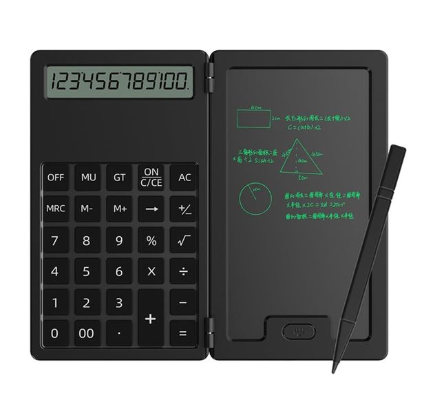 Professional Folding Mini Smart Calculator With Writing Note Pad PB