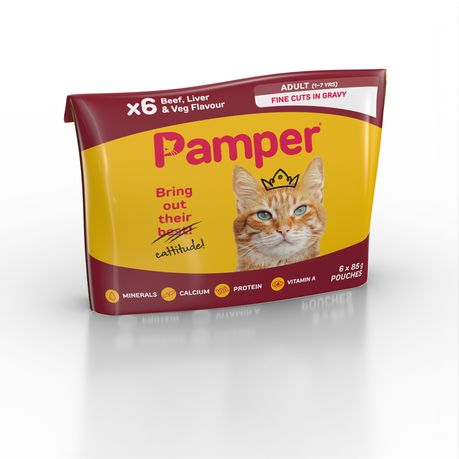 Pampers cat clearance food