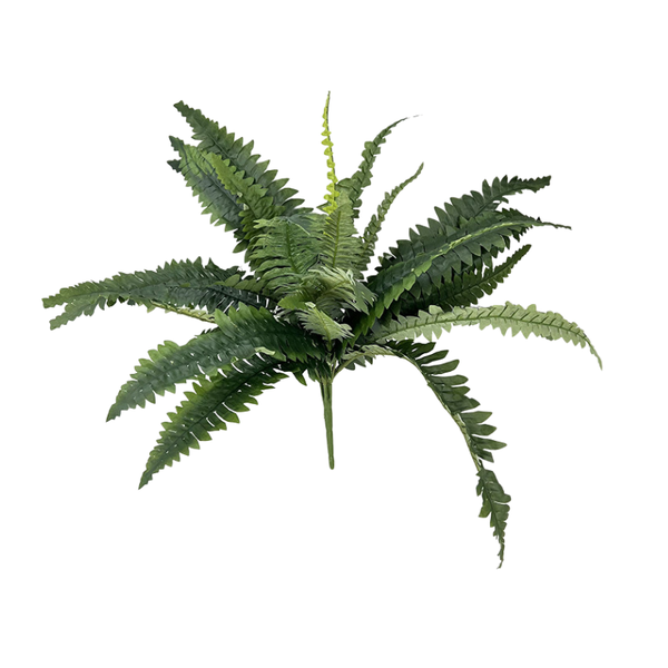 56cm Artificial Persian Fern -6 Branches 28 Leaves Indoor Tabletop Greenery