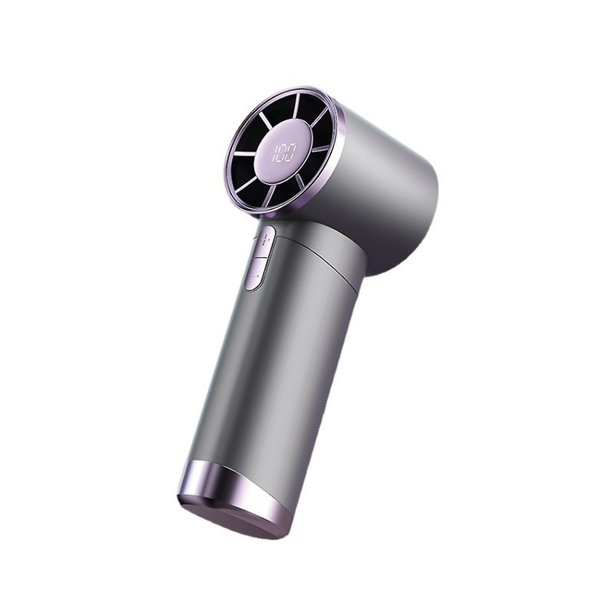 High Speed 100 Speed Handheld Fan USB Charging Mini Portable Bladeless Fan
