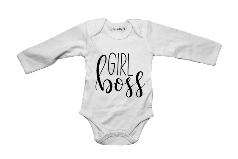 Girl Boss! - LS - Baby Grow